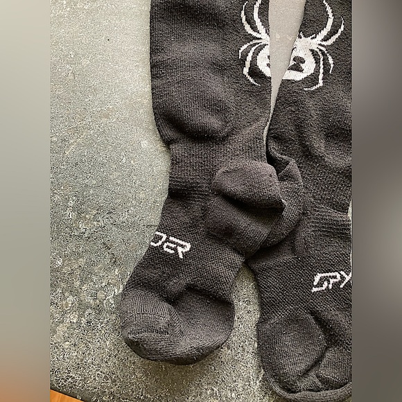 2/$10 - Spyder black activewear / ski socks - Size Small - Picture 5 of 6